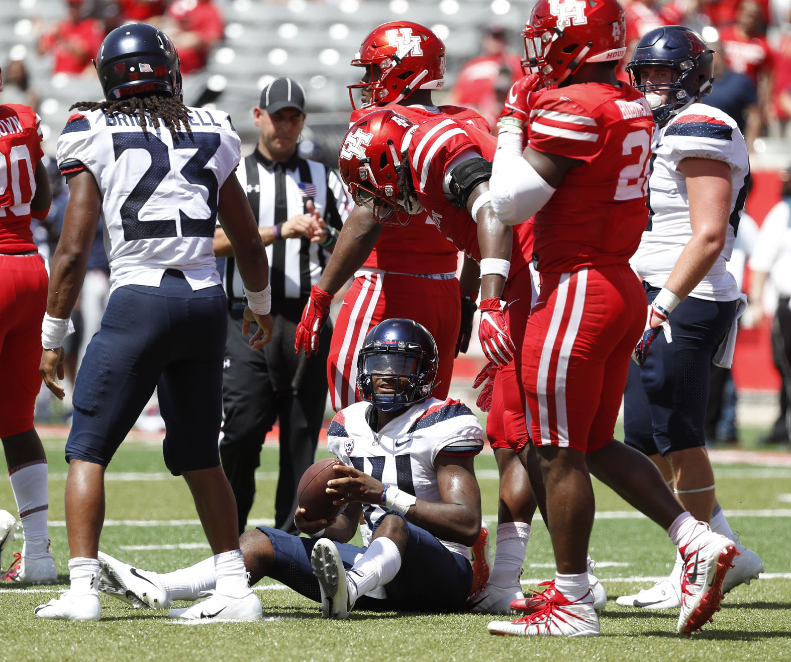 Arizona Wildcats at Houston football (copy)